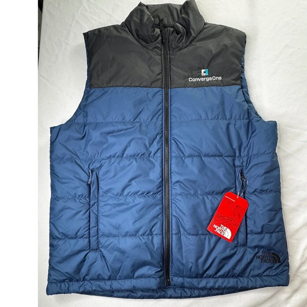 The North Face Everyday Insulated Vest Mens Large Shady Blue NWT Converge One